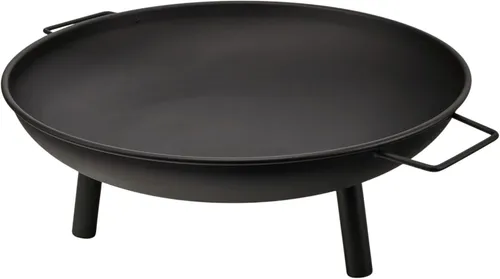 Feuerschale Feuerkorb 58cm aus Stahl – Perfekte Gartenfeuerstelle