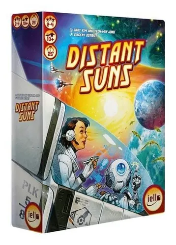 Distant Suns (Deutsch) Kartenspiel Wählen & Einzeichnen Spiel