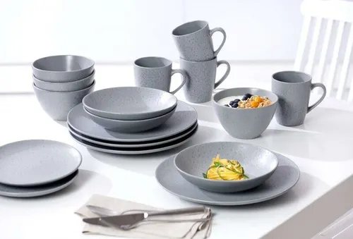 Müslischale 615ml 6er Set Kitwe grau von Ritzenhoff & Breker