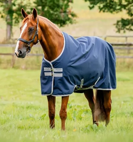 Horseware Amigo Ripstop 900D Lite 0g Turnout Decke - Reiten - Hochwertige Weidedecke aus 900D Ripstop, wasserdicht und atmungsaktiv, mit flexibler Nutzung durch abnehmbares Halsteil und optimalem Tragekomfort.
