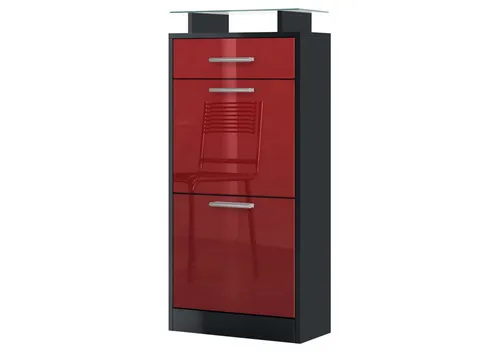 Schuhregale & -schränke Rot von Vladon