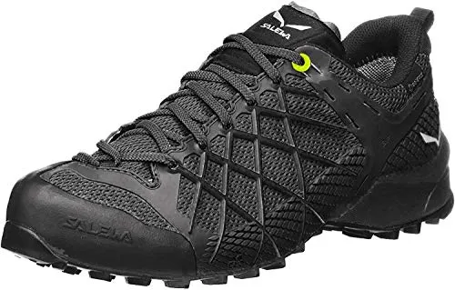 Salewa Wildfire Gore-Tex Herren Zustiegsschuhe 41 - Wasserdichter Zustiegsschuh für Herren mit GORE-TEX Membran und griffiger POMOCA Sohle, ideal für Kletterperformance und technische Kraxeleien. Perfekte Passform durch 3F System und Climbing Lacing.