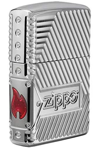 Zippo Sturmfeuerzeug Bolts Special in silber von Zippo