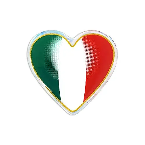 4R Quattroerre.it 497 3D Aufkleber Italien Herz