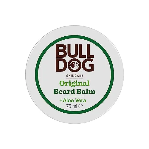 Bulldog Original Beard Balm Bart-Balsam 75 ml - Hochwertiger Bartbalsam von Bulldog, 75 ml, für die optimale Pflege und Formgebung Ihres Bartes. Spendet Feuchtigkeit, ohne Rückstände zu hinterlassen. Ideal für ein gepflegtes Erscheinungsbild.