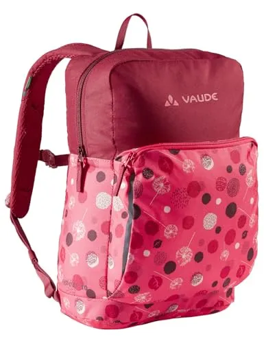 VAUDE Kinderrucksack Minnie - Wetterfester Schulrucksack für Kinder - Schulranzen mit 10 L Stauraum, ideal für Outdoor-Aktivitäten. Komfortabel mit verstellbarem Brustgurt und reflektierenden Elementen für Sicherheit.