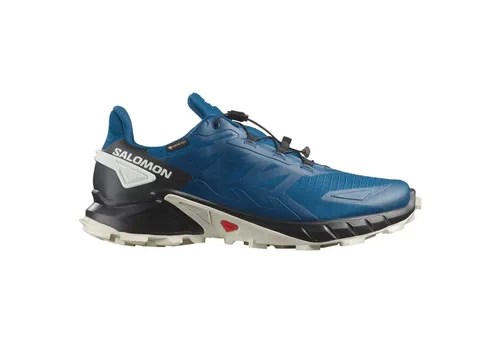 Salomon SUPERCROSS 4 GORE-TEX Laufschuh wasserdicht in blau von Salomon