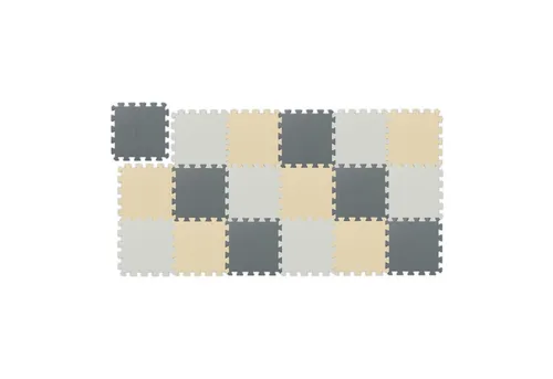 relaxdays Spielmatte Puzzlematte 3-farbig Set, Design A von Relaxdays
