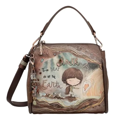 Anekke Core Crossbody Bag Multicolor - Umhängetaschen mit perfekter Fächeraufteilung für übersichtliche Organisation Ihrer Habseligkeiten. Maße: 21 x 18 x 10 cm - ideal für unterwegs!