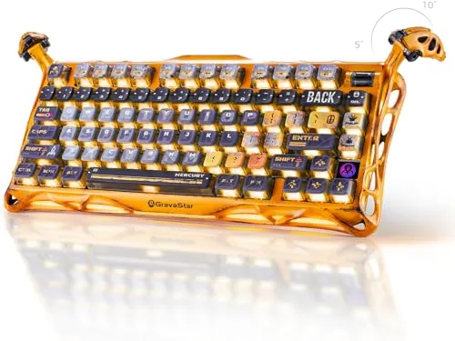 GravaStar Mercury K1 Pro Wireless Gaming Tastatur