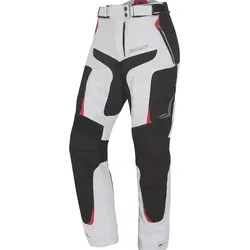 Germot Motorradhose X-Air Evo Pro für Damen - Wasserdichte Motorradhose mit herausnehmbarem Innenfutter und Knieprotektoren, ideal für Sicherheit und Komfort beim Fahren.