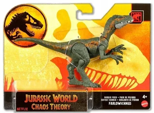 Mattel Jurassic World - Danger Pack - Spielfiguren - 1 Stück HLN49 - Entdecke das Jurassic World Gefahrenset mit beweglichen Dinosaurierfiguren. Ideal für spannende Abenteuer und kreatives Spielen, perfekt für kleine Dino-Fans!