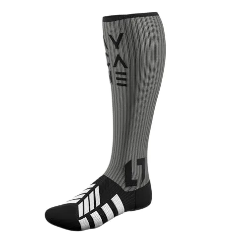 AYCANE A-Shield Schnittfeste Eishockey Socken – A5 Schnittschutz, Ultraleicht, nahtlos, feuchtigkeitsableitend, Anti-Geruch – Profi Hockey Socken für Erwachsene & Kinder