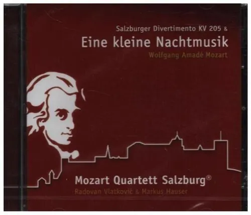 CD Mozart / Mozart Quartett Salzburg Eine kleine Nachtmusik STILL SEALED