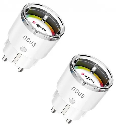 Nous A1Z Smarte Steckdose, ZigBee, 2er Set