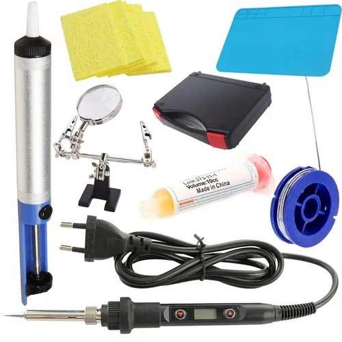 Set Lötkolben 80W – Präzision | 200-500°C | Elektronikarbeiten