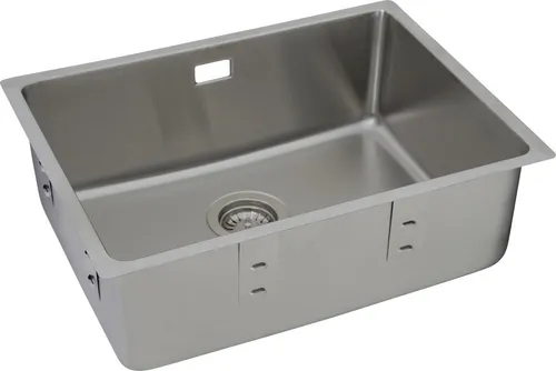 Respekta Detroit Edelstahl Spülbecken 59 x 43,5 cm - Sanitäranlagen & Zubehör - Hochwertige Edelstahl Spülbecken sind besonders pflegeleicht und robust, ideal für eine langlebige Nutzung in jeder modernen Küche.