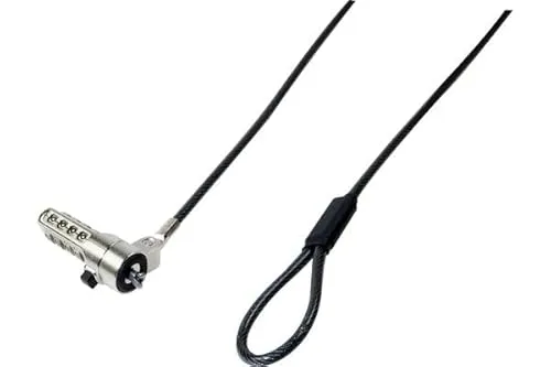 Dacomex Notebook Diebstahlsicherung mit 4-stelligem Zahlenschloss