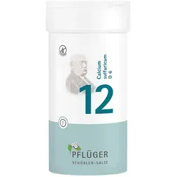 Biochemie Pflüger 12 Calcium Sulfur D6 Tabletten