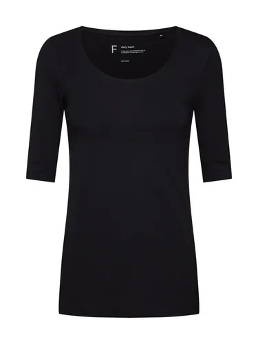 OPUS Kurzarmshirt Sanika - Bequem und Stilvoll - T-Shirt in schmaler Passform aus weichem BCI Cotton Mix, ideal für den Alltag. Der verlängerter Kurzarm und der Rundhalsausschnitt sorgen für einen modernen Look.