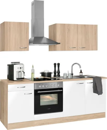 OPTIFIT Küchenzeile Parare, ohne E-Geräte, Breite 210 cm