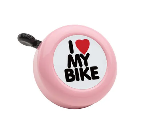 Electra Ringer Bell I Love my Bike, Fahrradklingel, Fahrrad Klingel, Glocke Pink