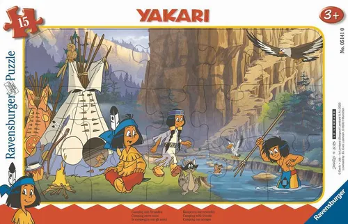 Yakari: Camping mit Freunden (15 Teile) [Puzzle]