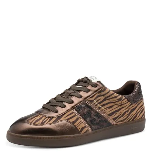 Tamaris Damen Schnürer braun 38 in braun von Tamaris