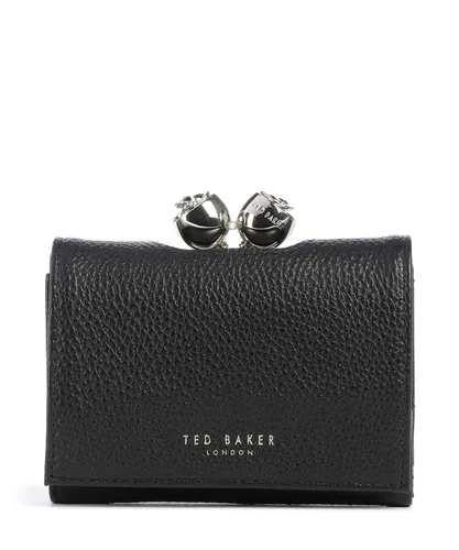 Ted Baker Roosa Geldbörse mit RFID Schutz – Leder 12 cm Schwarz - Elegante Ted Baker Roosa Geldbörse aus hochwertigem Leder mit RFID Schutz. Praktische 12 cm Größe, ideal für den täglichen Gebrauch und sicheres Aufbewahren Ihrer Karten.
