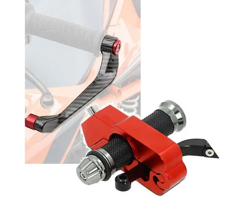 Zaddox Motor-Schutzhülle Set Hebelschützer + Bremshebelschloss S1