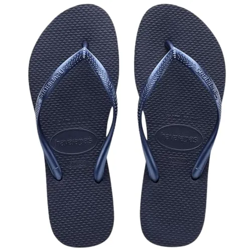 Havaianas Slim - Stylische Badelatschen für Frauen - Sandalen mit texturierten Sohlen für optimalen Grip. Elegantes Design, ideal für Strand und Stadt - Komfort und Langlebigkeit vereint!
