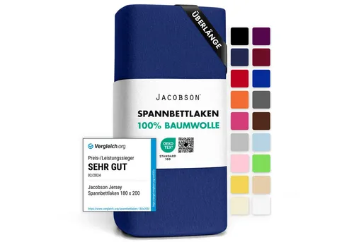 Bettlaken Blau von Jacobson