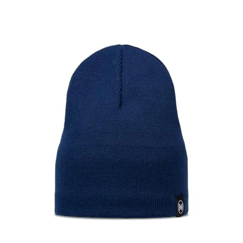 Buff®| Knitted & Fleece Mütze Männlich Weiblich Erwachsene, Extreme Kälte, Praktisch, Vielseitig, Modisch, Wärmedämmung, Komfortabel, Einheitsgröße, Dunkelblau