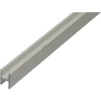 Alberts H-Profil Aluminium 22 mm x 30 mm x 2.000 mm Silber