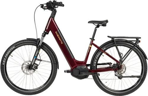 SAXONETTE E-Bike Trekkingrad Deluxe SUV Easy (2025) - E-Trekkingrad mit leistungsstarkem Ananda M60 Mittelmotor für müheloses Fahren auf jedem Terrain – ideal für Abenteuer und Alltag!