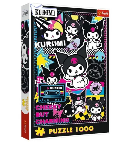 Puzzle 1000 elementów Kuromi w świecie Hello Kitty Trefl 5900511109580