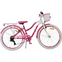 VOLARE Jugendfahrrad Lovely 26 Zoll, rosa von Volare