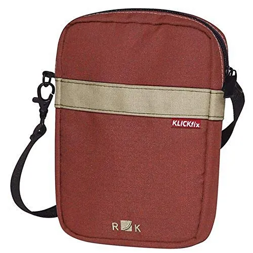 KLICKfix Fahrradtasche Babs Korbinnentasche, Rost, 14 x 4 x 18.5 cm, 1 Liter, 0268R