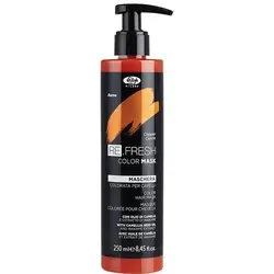Lisap Refresh Color Mask Copper 250ml - Haarmaske für strahlende Farben und intensive Pflege, ideal für die Haarpflege zwischen den Färbungen.