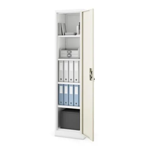 Jan Nowak Aktenschrank Metallschrank mit 4 Fachböden