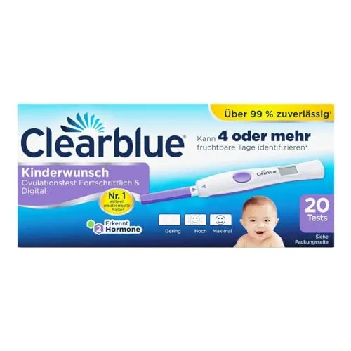 Clearblue Ovulationstest Fortschrittlich & Digital von Clearblue