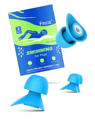 Fitciz Ohrstöpsel Schwimmen Erwachsene