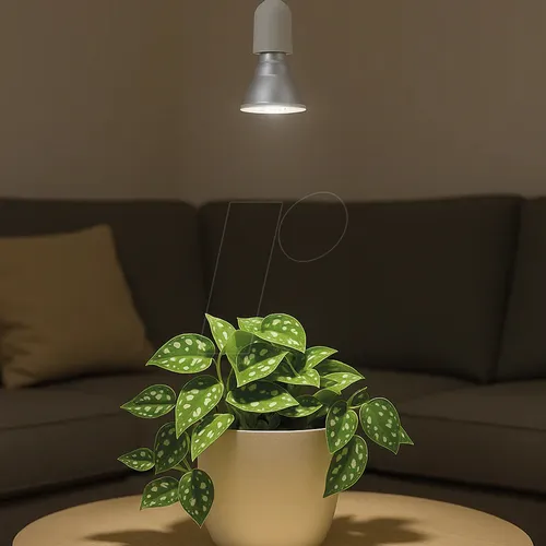 Venso LED-Pflanzenlampe Indoor Plants E27, 15 W - Pflanzenzubehör – Optimale Pflege für Ihre Zimmerpflanzen mit 15 W LED-Pflanzenlampe, die ganzjähriges Wachstum und kräftige Blüten fördert.