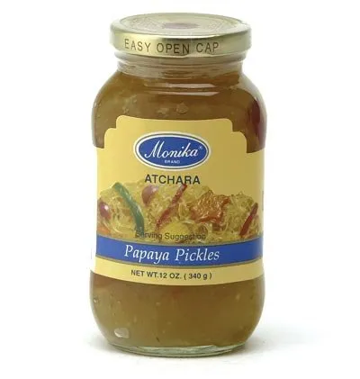 Atchara -- Papaya Pickle -- Papaya Salat süß sauer 340g