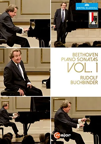 Buchbinder: Beethoven Klaviersonaten Vol. 1 (Salzburger Festspiele 2014) [2 DVDs] - Filme, beeindruckende Aufführung der Klaviersonaten von Beethoven, ideal für Musikliebhaber und Klassikfans.