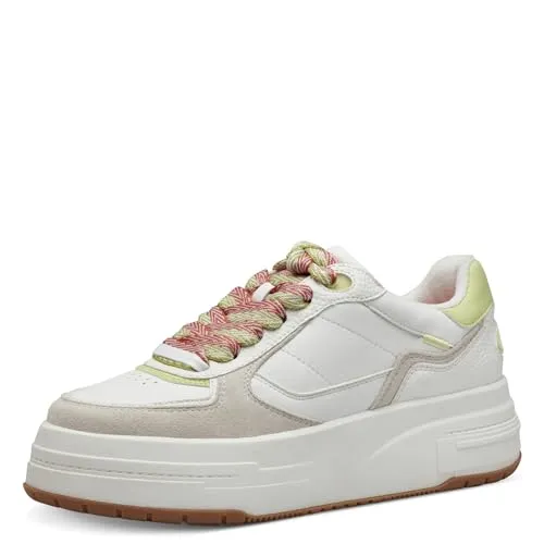 Tamaris Schnürer Damen sportlich grün, EU 39 in grün von Tamaris