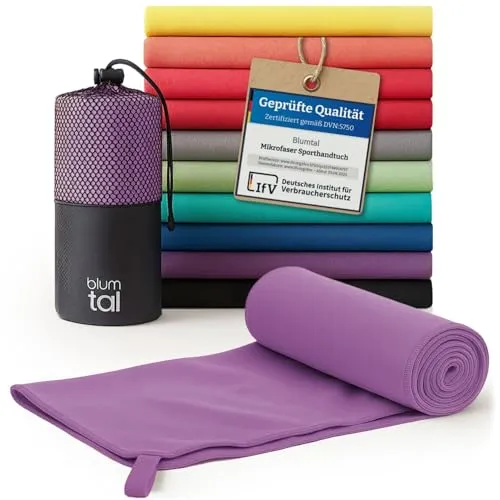 Produktbild Blumtal Mikrofaser Handtuch leicht & extra saugstark