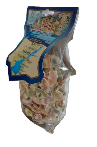 Farfalle Multicolore 250 gr. Cerá una Volto - Pasta wie früher (19,96 EUR/kg)
