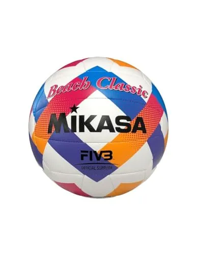 MIKASA Volleyball Beach Classic BV543C-VXA-O Fußball, Erwachsene, Unisex, Mehrfarbig (Mehrfarbig), 5