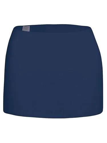 wobera ANGORA Leibwärmer oder Nierenwärmer für Damen und Herren mit 50% Angora, leichte Ausführung (Gr. S, Farbe: marine)